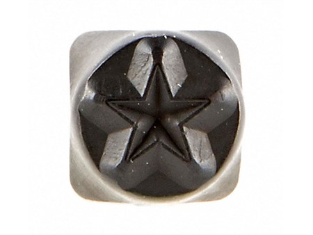 Timbre poinçon étoile pour cadre / type moteur