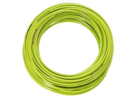 Kabelhülle Ø 5mm Hellgrün à 30m (Teflon Innenhülle)