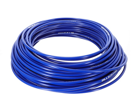 Câble gaine spirale teflon 5 mm moto bleu 1 mètre
