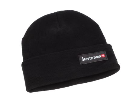 Beanie Mütze Scooterama schwarz Beanie Mütze Scooterama schwarz