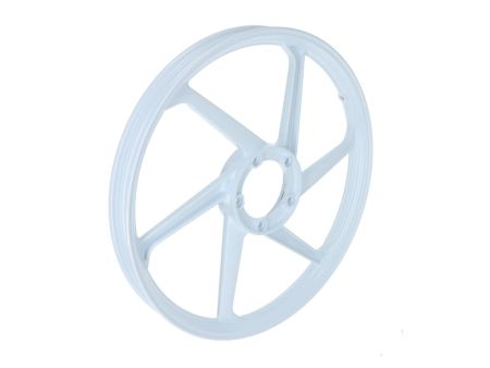 17" Felge Puch Guss 6 Speichen weiss