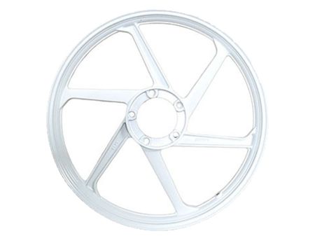 17" Felge Puch Guss 6 Speichen weiss