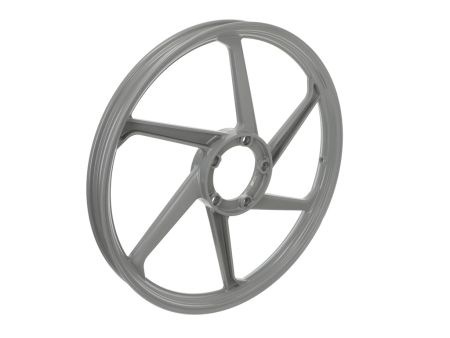17" Felge Puch Guss 6 Speichen Silber