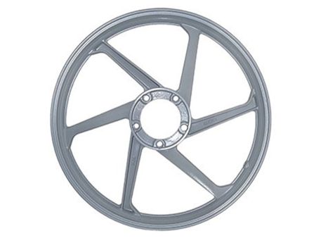 17" Felge Puch Guss 6 Speichen Silber