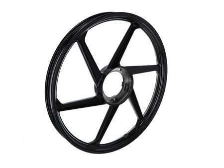 17" Felge Puch Guss 6 Speichen schwarz 17" Felge Puch Guss 6 Speichen schwarz