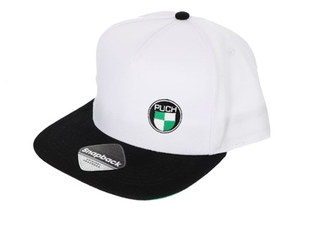 Casquette officielle Puch, noir / blanche