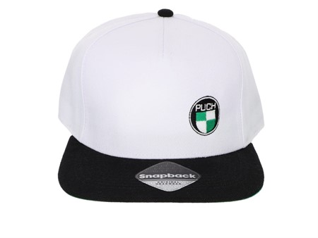 Casquette officielle Puch, noir / blanche