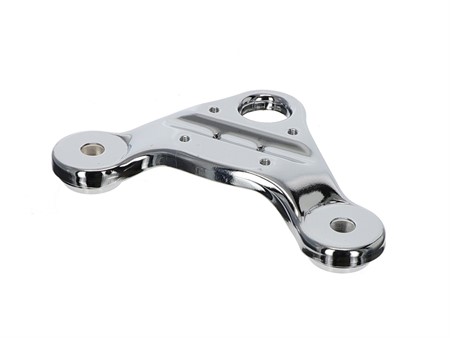 Gabelplatte verstärkt EBR (geführte Holmen) Chrom Gabelplatte verstärkt EBR (geführte Holmen) Chrom