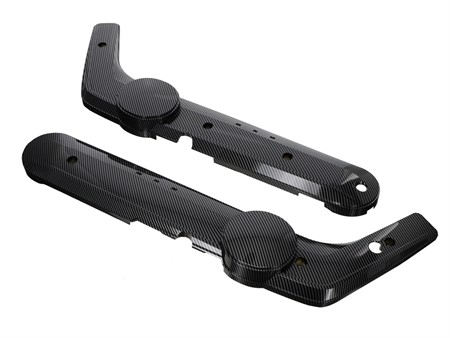 Seitenschützer Akoa Carbon-Look glänzend, Piaggio Ciao Mono