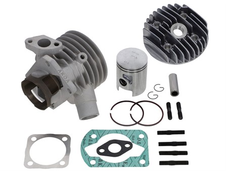 Kit cylindre AKOA "Power edition" Ø 41mm 55cc Racing avec culasse, vélomoteurs Sachs 503 2AL, AAL, 2BL, ABL CH Kit cylindre AKOA "Power edition" Ø 41mm 55cc Racing avec culasse, vélomoteurs Sachs 503 2AL, AAL, 2BL, ABL CH