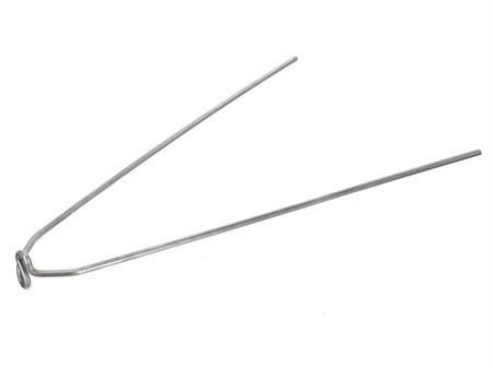Renfort tringle de garde boue aluminium 370mm, avec fixation en S, universel vélomoteurs Renfort tringle de garde boue aluminium 370mm, avec fixation en S, universel vélomoteurs