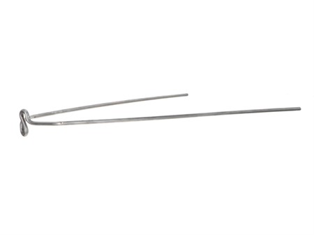 Renfort tringle de garde boue aluminium 370mm, avec fixation en S, universel vélomoteurs