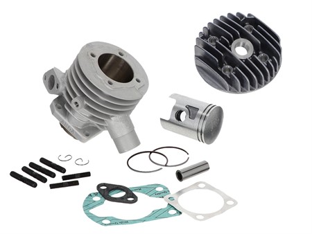 Kit cylindre AKOA Power edition Ø 38mm 50cc alu avec culasse, vélomoteurs Sachs 503 2AL, AAL, 2BL, ABL CH