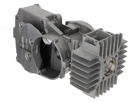 Carter moteur AKOA version KICKSTARTER, alésage cylindre Ø47mm (pour Airsal, Italkit, Metrakit 47mm), vélomoteurs Puch Maxi E50