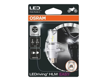 Glühlampe H4 «LED Kaltweiss» 12V 19W - Osram
