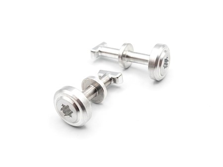 Jeu de visserie pivots-ressorts CNC pour carrosserie Piaggio Ciao