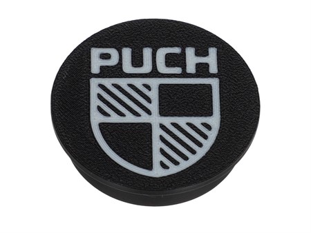 Abdeckung Luftfilterloch Puch Maxi (Puch Logo) Abdeckung Luftfilterloch Puch Maxi (Puch Logo)