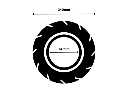Pneu scooter électrique 10x2,7-70/65-6,5 (Slick)