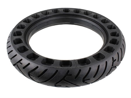 Pneu trottinette électrique slick perforé, taille : 12x2