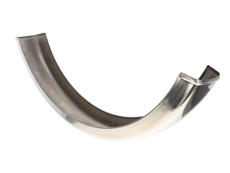 Schutzblech Mofa 16" / 17" universal INOX vorne (86 mm breit)