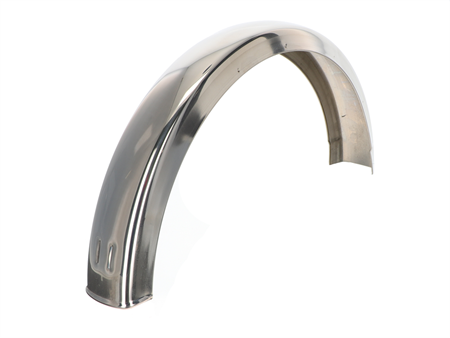 Schutzblech Mofa 16" / 17" universal INOX hinten (86mm breit)