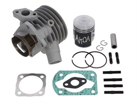 Kit cylindre AKOA Power Edition Ø 43 mm  Racing sans culasse, vélomoteurs Sachs 503 2AL, AAL, 2BL, ABL CH