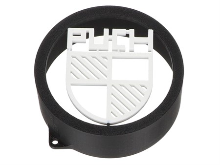 Zündungsdeckel schwarz / weiss Puch E50 (3D Druck)