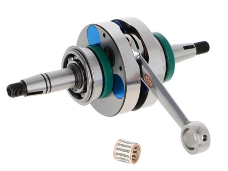 Kurbelwelle Langhub +1mm Akoa Puch E50 «High-End» mit Lager / Simmerringen Kurbelwelle Langhub +1mm Akoa Puch E50 «High-End» mit Lager / Simmerringen