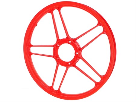 Felge Hinterrad / Vorderrad 17x1.35 Grimeca Guss, Neon Orange Puch Maxi