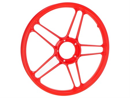 Felge Hinterrad / Vorderrad 17x1.35 Grimeca Guss, Neon Orange Puch Maxi