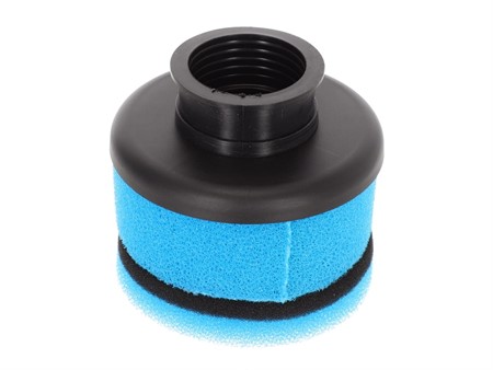 AKOA Filtre à air en mousse Racing droit, Ø 35mm (bleu)