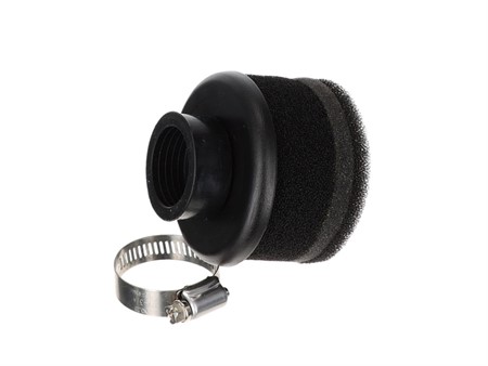 AKOA Filtre à air en mousse Racing droit, Ø 35mm (noir)