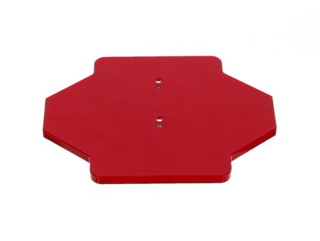 Nummernschildhalter rot CH Design aus hochwertigem Aluminium