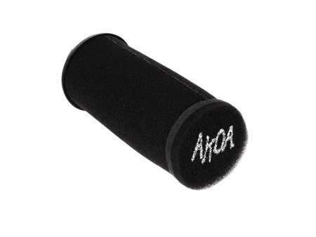 AKOA Filtre à air en mousse Racing 20cm droit, Ø 35mm (noir)