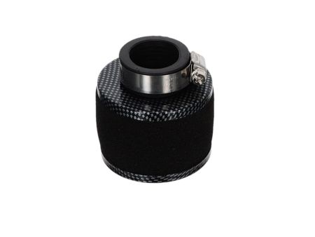 Schaumstoff Racingluftfilter 7.5cm, Ø 35mm (Schwarz/Carbon)
