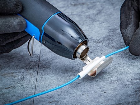 Mini décapeur thermique l 350 W (gaine thermorétractable / plastique)