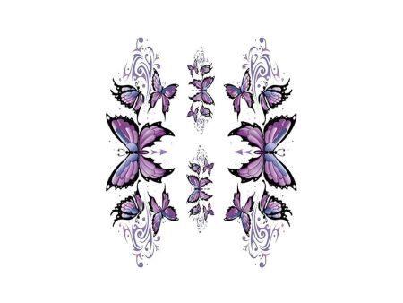 Sticker "Violette Schmetterlinge" 150mm x 200mm Sticker "Violette Schmetterlinge" 150mm x 200mm