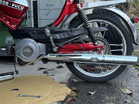 Flammenrohr 22 mm zu Puch E50, ZA50