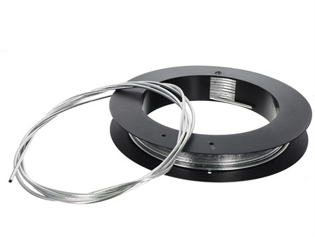 Kabelhülle chrom «25 Meter Rolle» Ø 5mm Metall-Innenhülle