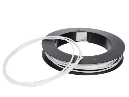 Kabelhülle weiss «50 Meter Rolle» Ø 5mm Metall-Innenhülle Kabelhülle weiss «50 Meter Rolle» Ø 5mm Metall-Innenhülle