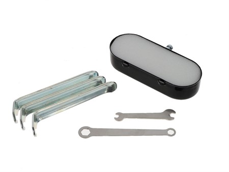 Coffre à outils Solex complet, noir