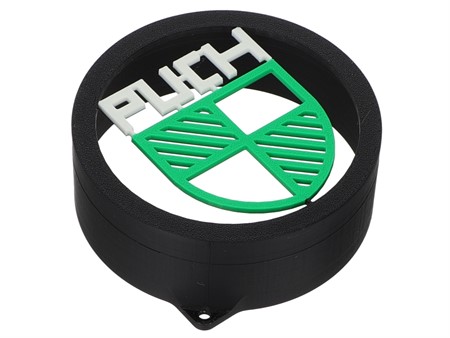 Couvercle d'allumage Puch E50 vert / blanc (impression 3D) Couvercle d'allumage Puch E50 vert / blanc (impression 3D)
