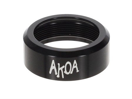 Cache roue libre AKOA, CNC alu noir Cache roue libre AKOA, CNC alu noir
