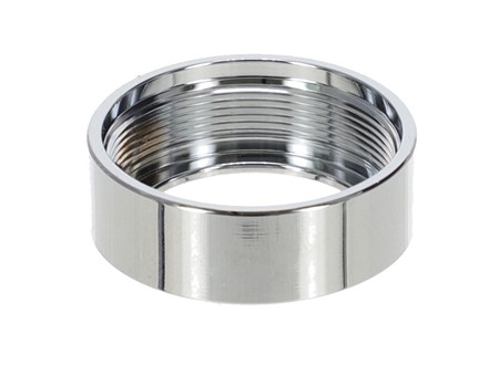 Cache roue libre AKOA, CNC alu chromé