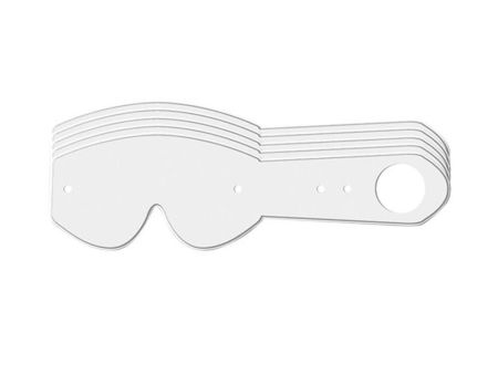 Kit d'oculaires à déchirer transparents (10 feuilles) pour lunettes de cross Pro-Grip RAPID Kit d'oculaires à déchirer transparents (10 feuilles) pour lunettes de cross Pro-Grip RAPID