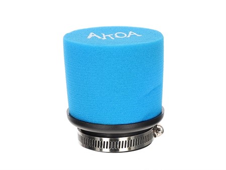 Racingluftfilter Blau AKOA klein (28 - 54 mm) 6 Adapter