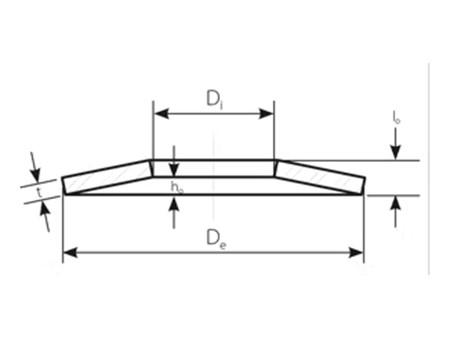Rondelles ressort (acier) D15 0,8mm 48 pièces