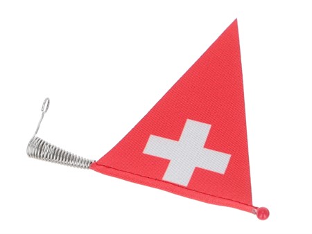 Fanion Suisse (à ressort) - Garde-boue