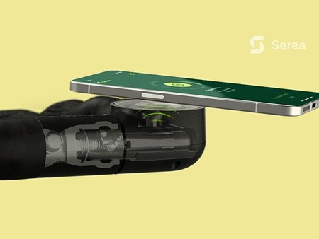 Cadenas à chaîne Serea Swift Déverrouillage NFC par téléphone portable