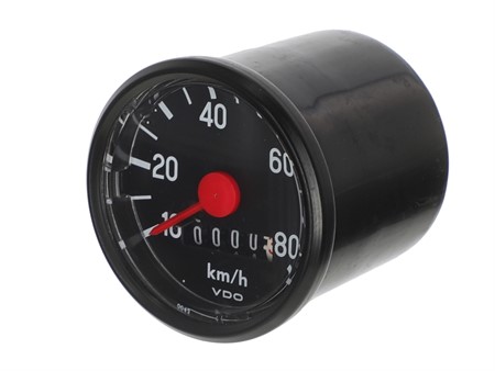 Tacho 48mm VDO (NOS) 80 Km/h